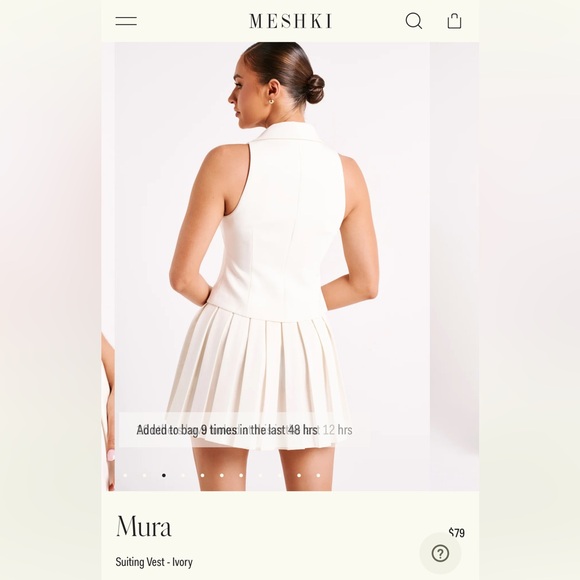 Meshki Mura Vest - Picture 3 of 7